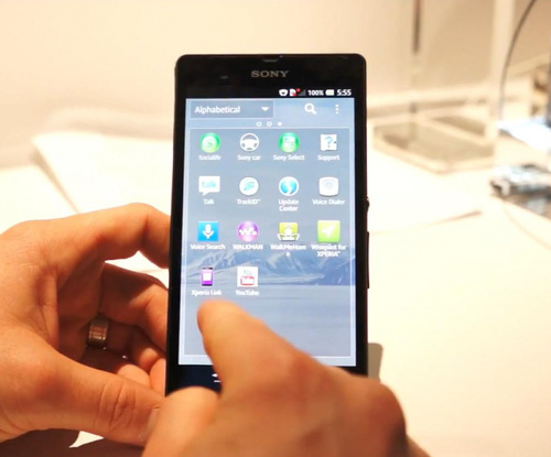 Sony thay thế Timescape trên điện thoại Xperia