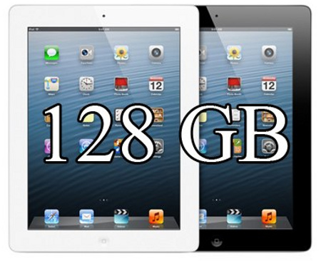 iPad lần đầu có phiên bản 128 GB iPad lần đầu có phiên bản 128 GB