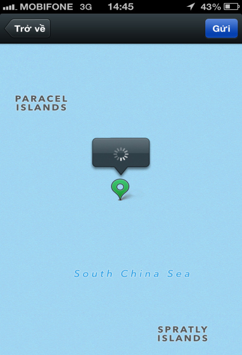 WeChat phủ nhận việc "lờ tịt" Trường Sa, Hoàng Sa