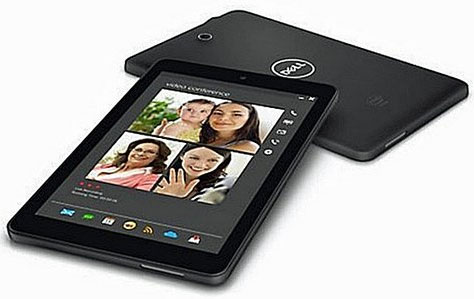 Mẫu tablet Dell Venu 8 sử dụng chip Atom cao cấp của Intel và nền tảng hệ điều hành Android Intel muốn phát triển tablet giá dưới 100 USD