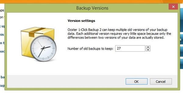 Ocster 1-Click Backup - Sao lưu Windows chỉ với 1 cú Click!