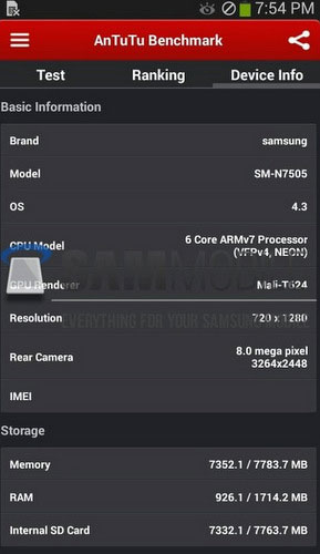Bản rút gọn của Samsung Galaxy Note 3 lộ ảnh thực tế Bản rút gọn của Samsung Galaxy Note 3 lộ ảnh thực tế