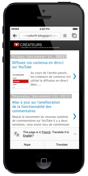 Chrome cập nhật trên iOS với khả năng nén dữ liệu, dịch và duyệt web an toàn