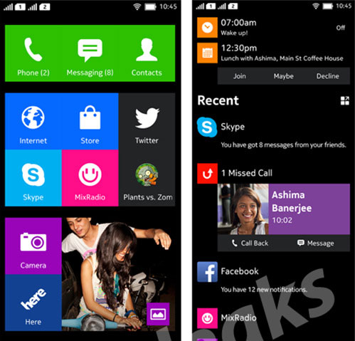 Giao diện smartphone chạy Android của Nokia Smartphone Android đầu tiên của Nokia ra mắt vào 25/3