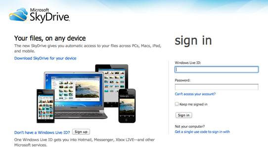 10 lý do chính đáng để sử dụng SkyDrive
