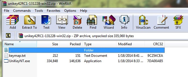 Unikey 4.2 RC1 Unikey 4.2 RC1 bất ngờ ra mắt cho Windows 8/8.1
