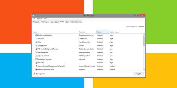 10 Dịch vụ và ứng dụng an toàn nên tắt bỏ khi khởi động Windows