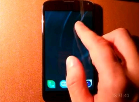 Nexus 4 với hệ điều hành Sailfish OS Nexus 4 chạy trơn tru hệ điều hành Sailfish OS