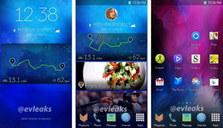 Galaxy S5 Galaxy S5 ra mắt 23/2, giao diện giống Windows Phone