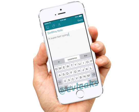 Người dùng iOS sẽ được dùng bàn phím ảo SwiftKey