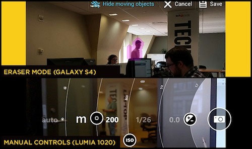 Giao diện chụp ảnh trên Galaxy S4 và Lumia 1020 5 điều cần quan tâm khi chọn mua smartphone năm 2014