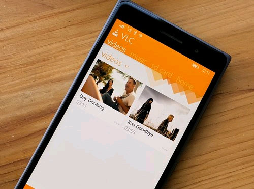 VLC phiên bản chạy Windows Phone VLC Player đã có bản chính thức cho Windows Phone