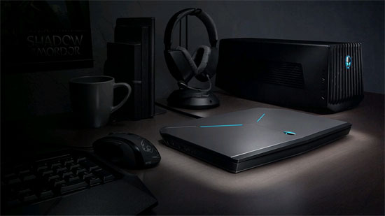 Dòng sản phẩm Alienware màn hình 4K