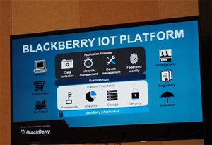 BlackBerry công bố điện toán đám mây Internet of Things Platform 