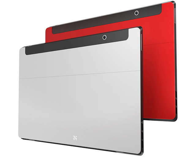 2 màu trắng và đỏ Cựu kỹ sư Google chế tạo máy tính bảng "nhái" Surface