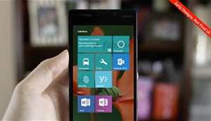 Bản Windows 10 thử nghiệm cho điện thoại sẽ có vào cuối tháng