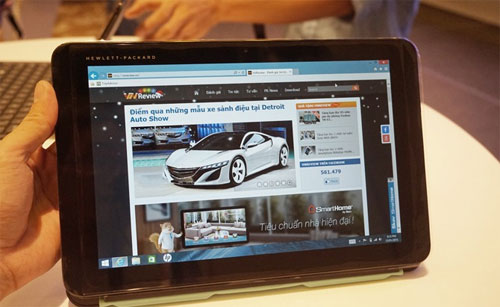 HP ra mắt tablet lai laptop Pavilion X2