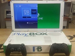 Cận cảnh PlayBox, laptop lai giữa Xbox One và PS4