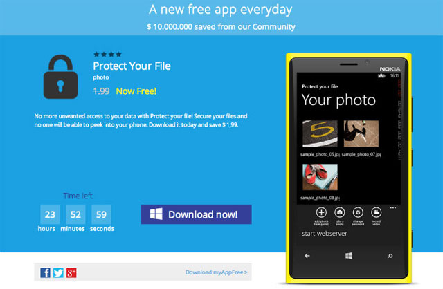 Protect Your File cho Windows Phone 