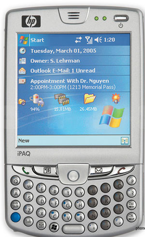 HP iPAQ hw6500