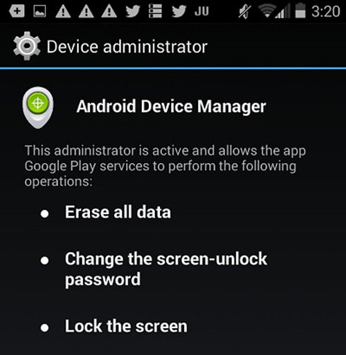 bảo vệ thiết bị Android của bạn nếu bị thất lạc