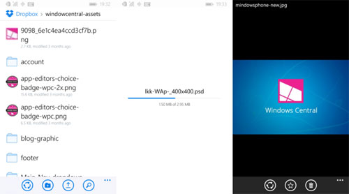 Dropbox chính thức cập bến Windows Phone