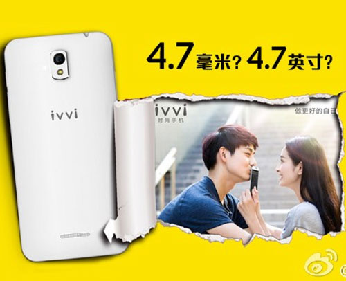 Ivvi sắp ra smartphone mỏng nhất thế giới