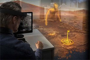 HoloLens của Microsoft giúp các nhà khoa học "đi bộ trên sao Hỏa"