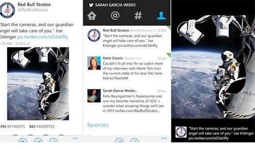 Twitter cho Windows Phone Twitter cho Windows Phone