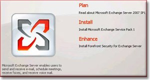 Triển khai Exchange Server 2007 Service Pack 1