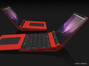 Là lạ mẫu concept của máy tính MacBook Mini