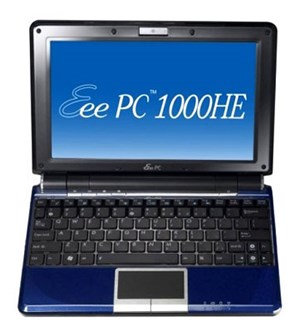 Cảm nhận đầu về Asus Eee PC 1000HE