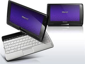 Netbook màn hình cảm ứng đa điểm lật xoay của Lenovo
