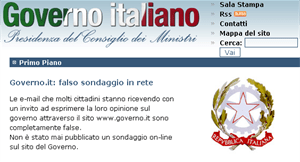 Trang web của chính phủ Italy bị tin tặc tấn công