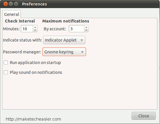 Hiển thị thông báo khi có thư mới với CloudSN trong Linux