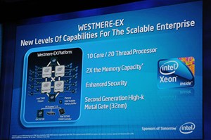 Giữa năm 2011 Intel sẽ tung ra chip Xeon 10 lõi