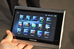 Toshiba sẽ bán máy tính bảng tại châu Âu và Trung Đông 