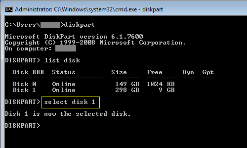 Tạo ổ đĩa logic trong Windows 7 