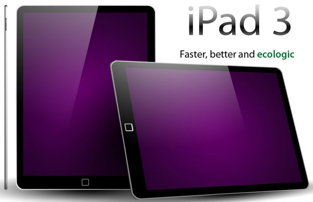 iPad 3 sẽ được ra mắt đầu tháng tới?
