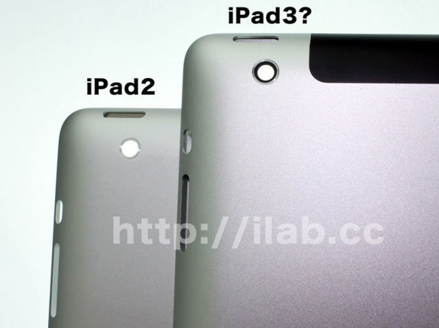 iPad 3 sẽ dày hơn nhưng máy ảnh tốt hơn iPad 2?
