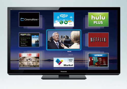 Panasonic Viera Connect được xây dựng trên dạng điện toán đám mây.