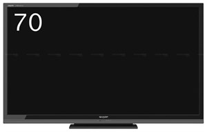 Sharp tiếp tục ra TV LED 70 inch