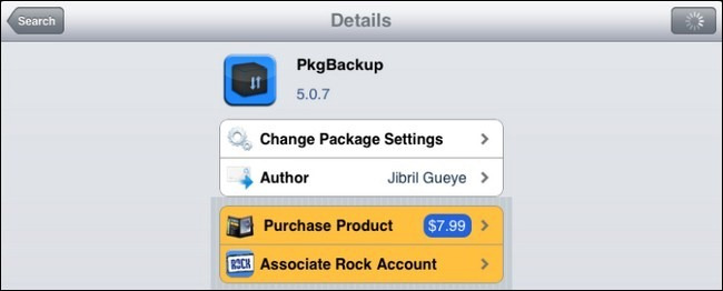 Cài đặt và cấu hình PkgBackup