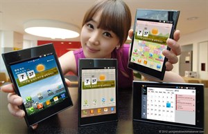 Smartphone 5 inch LG Optimus Vu chính thức ra mắt