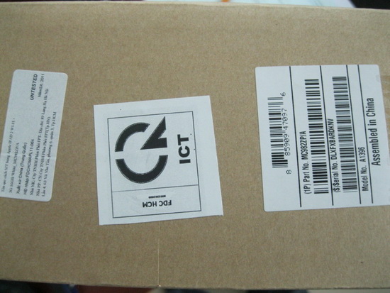 Sản phẩm Apple chính hãng phải có đủ 2 loại tem