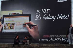 Galaxy Note màn hình 10 inch ra mắt ngày mai