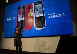 Hãng Nokia trình làng loạt điện thoại Asha mới