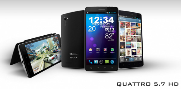 Ba smartphone Android “khủng” của BLU