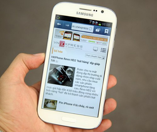 Samsung Grand Duos về Việt Nam Samsung Grand Duos về Việt Nam