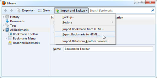 Cách chia sẻ Bookmark giữa các trình duyệt Cách chia sẻ Bookmark giữa các trình duyệt
